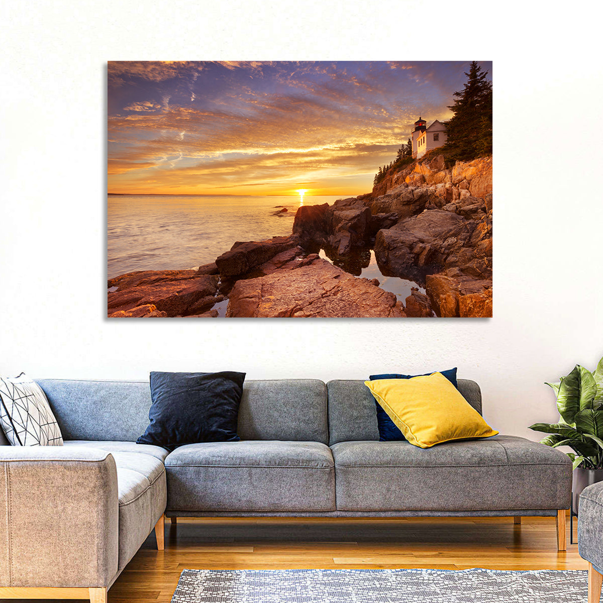 Bass Harbor Acadia National Park Wall Art