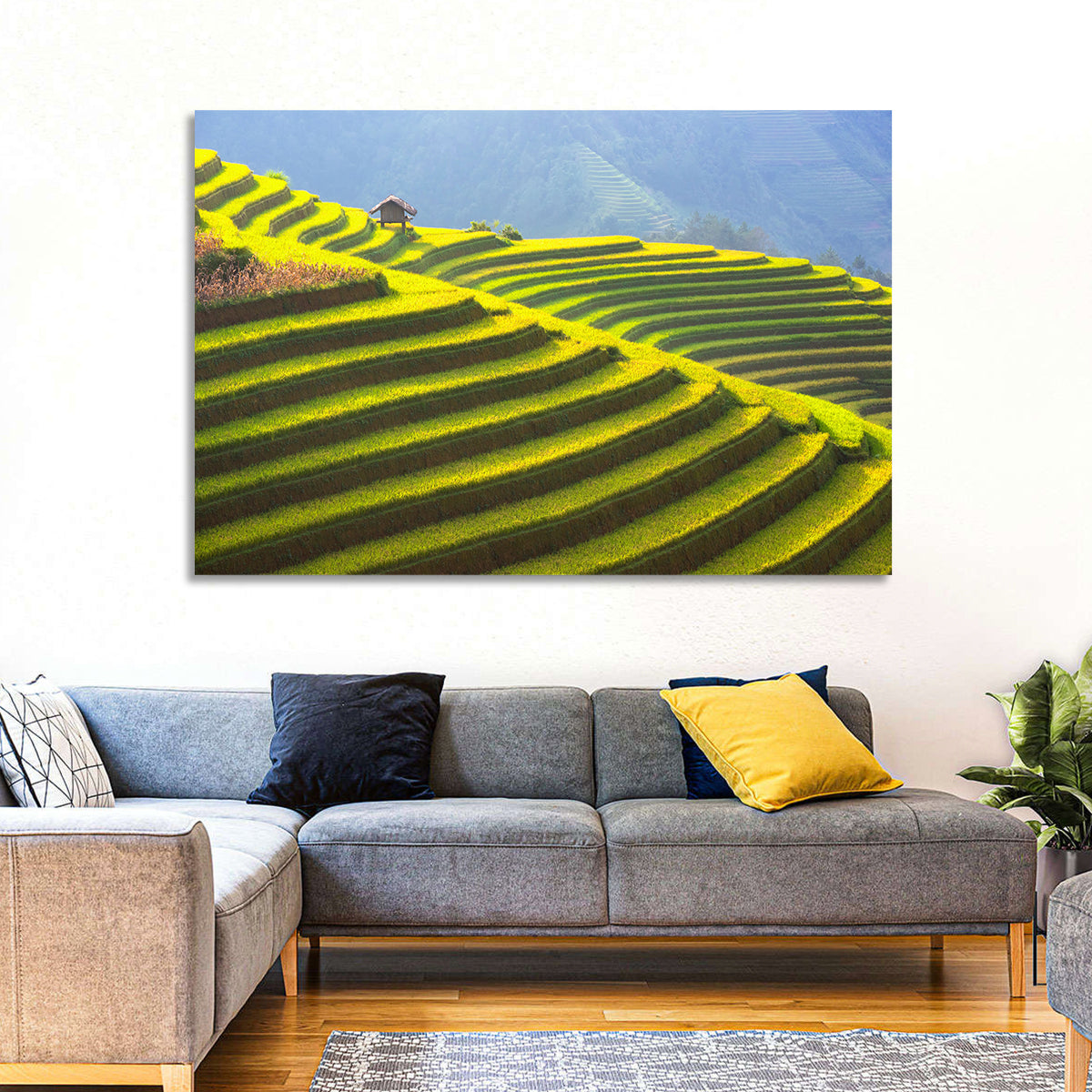 Rice Terrace Vietnam Wall Art
