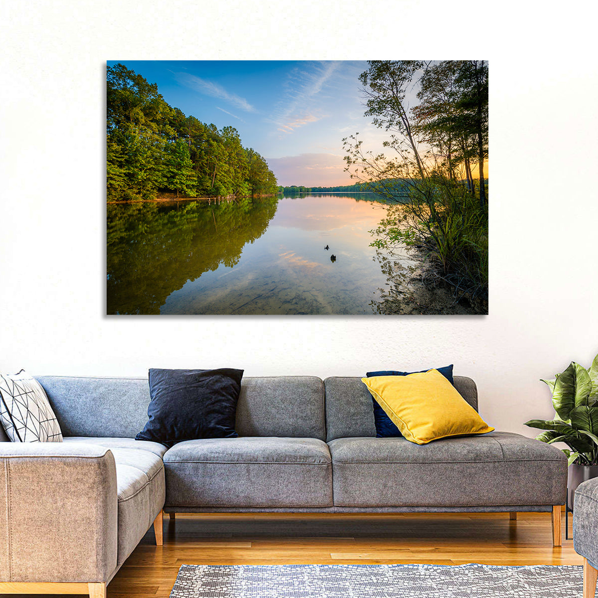 Tranquil Lake Norman Wall Art