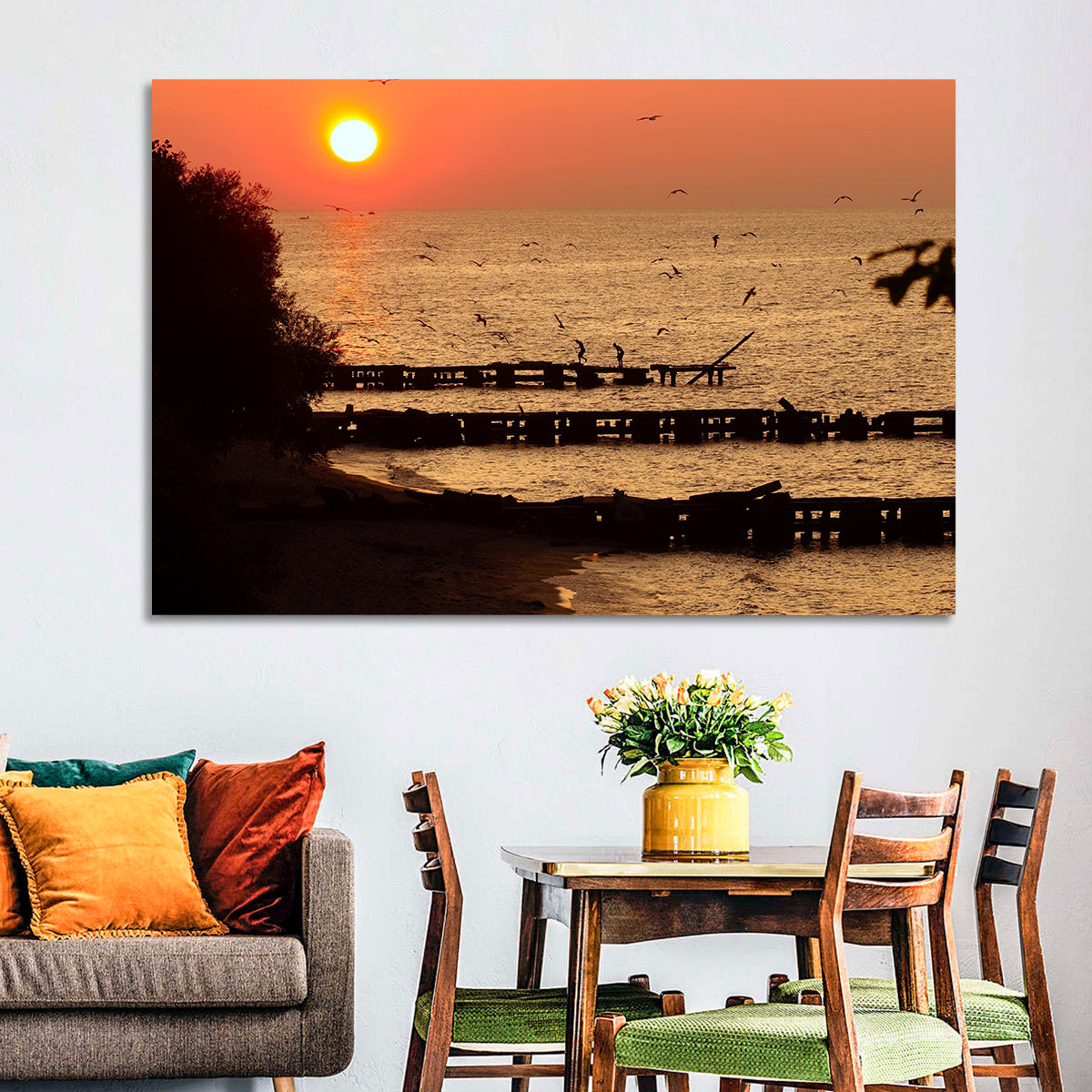 Lake Erie Sunset Wall Art