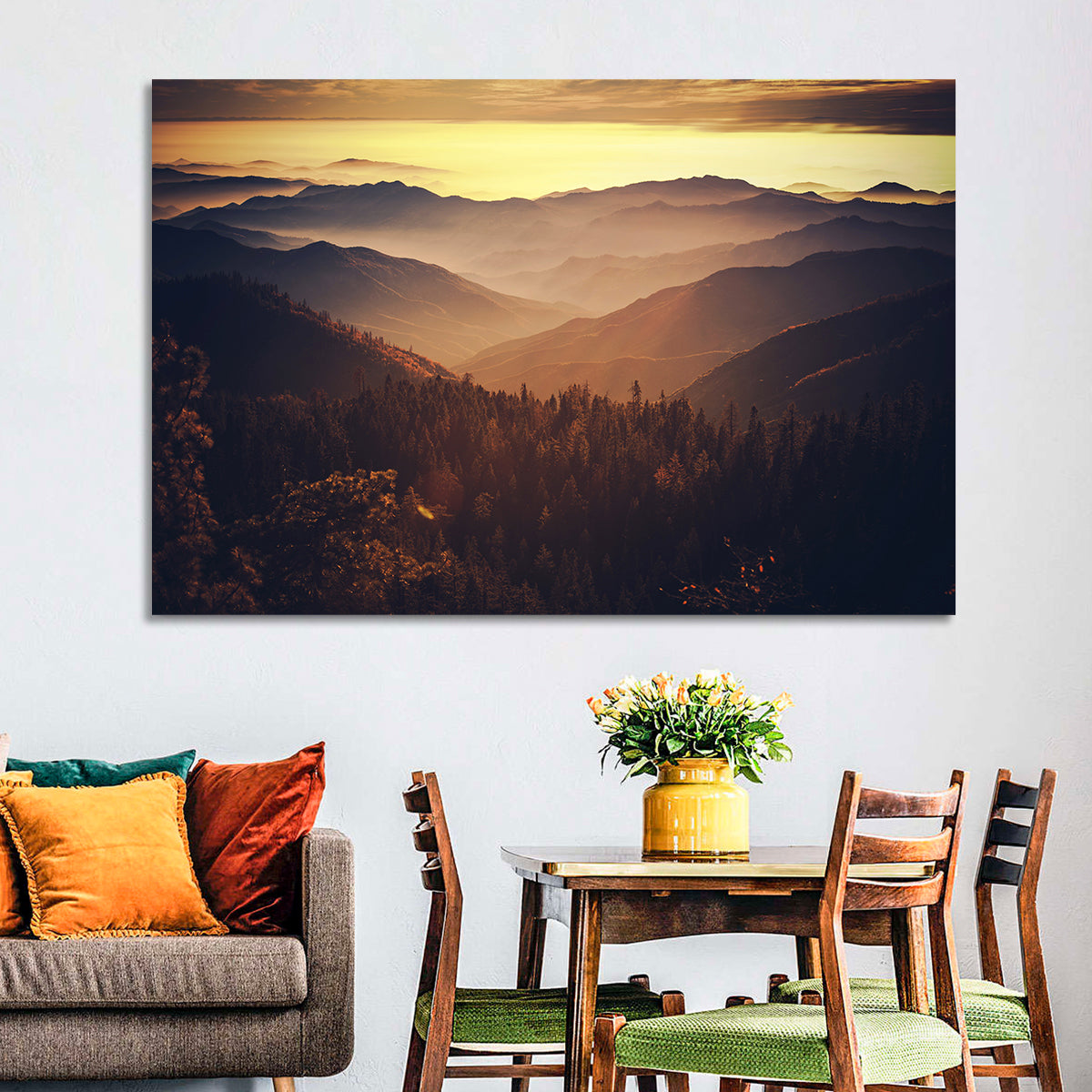 Sierra Nevada Mountains Wall Art