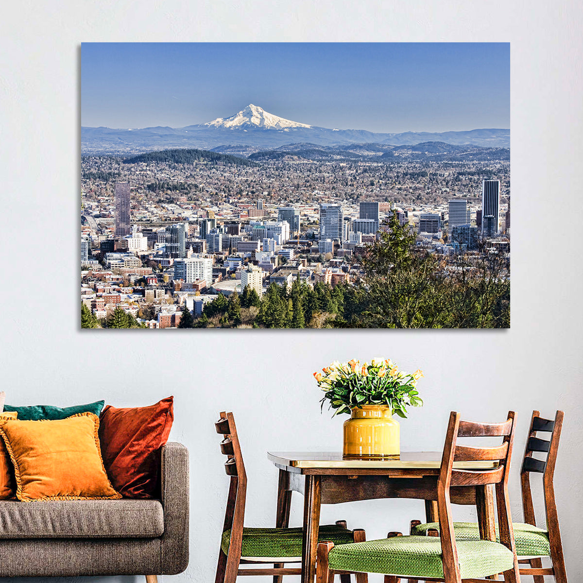 Portland Cityscape Wall Art