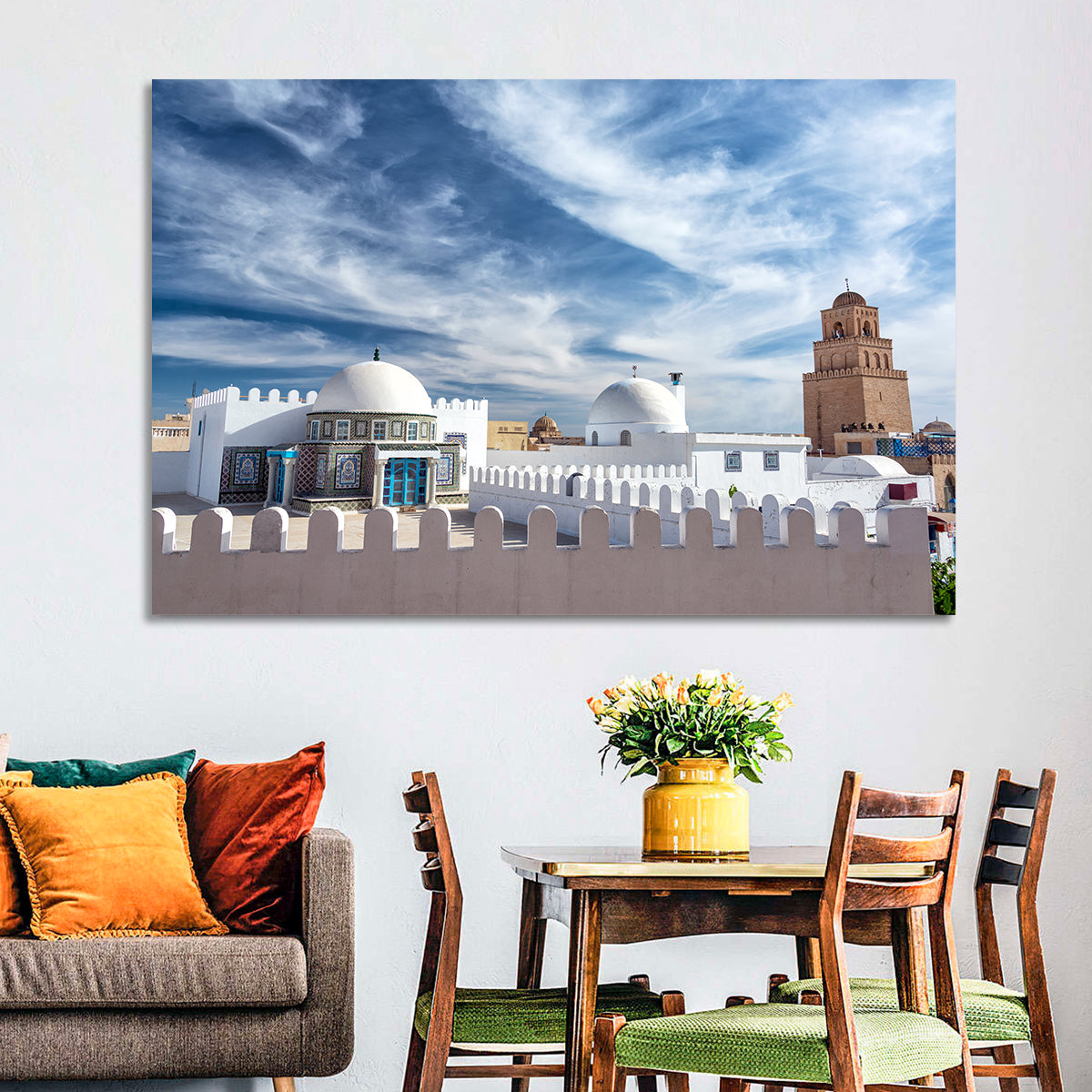 Kairouan Great Mosque Wall Art