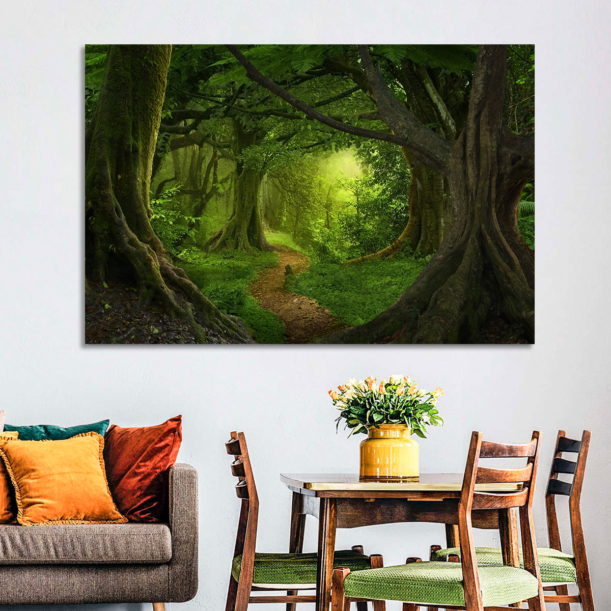 Tropical Forest Path Wall Art