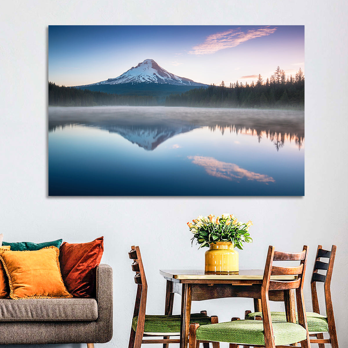 Mt Hood & Trillium Lake Wall Art