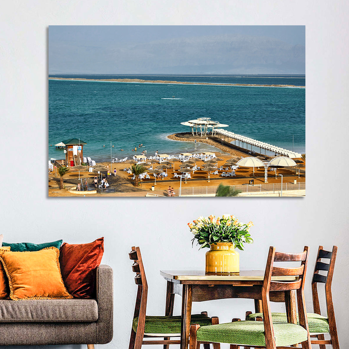 Dead Sea Beach Wall Art