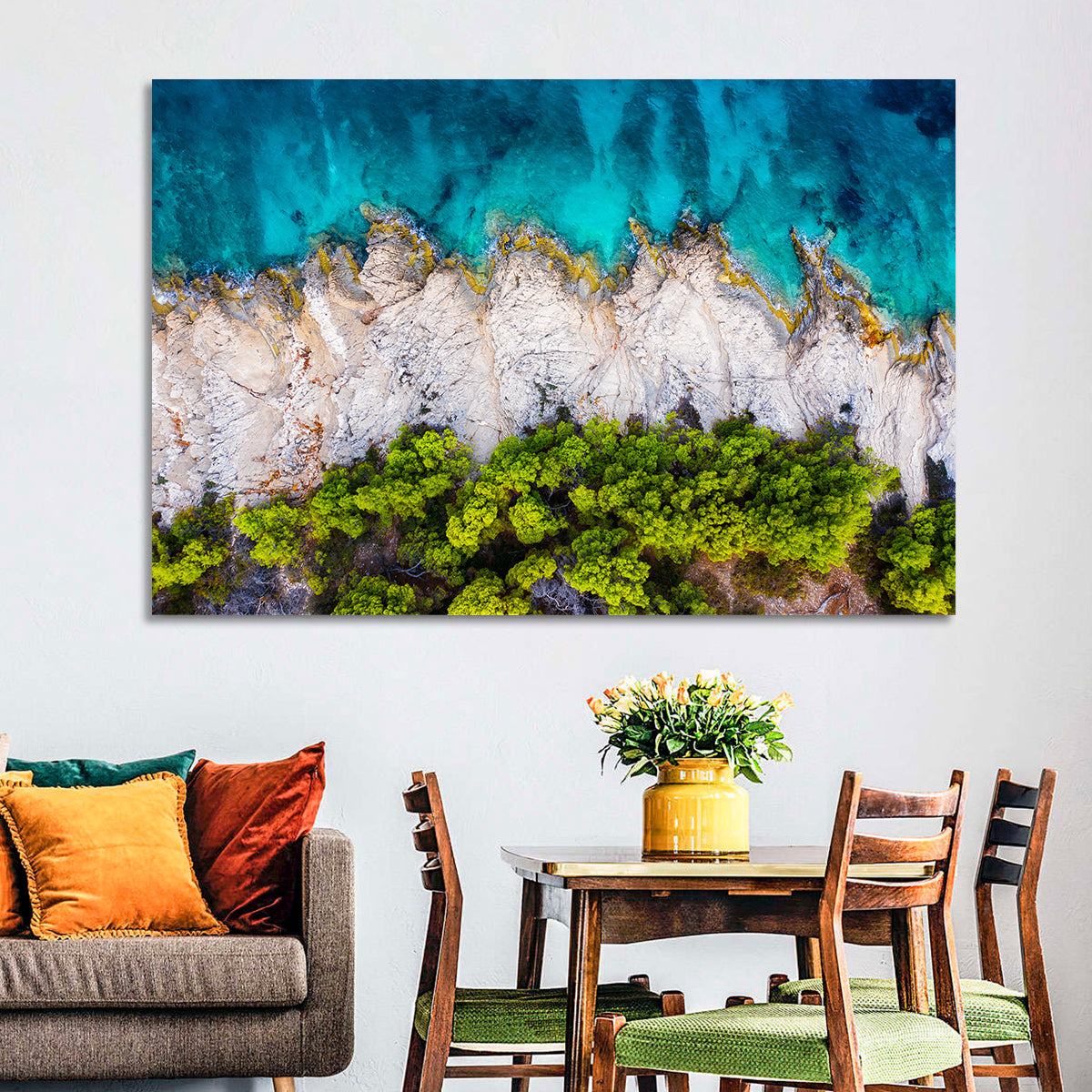 Croatian Coastscape Wall Art