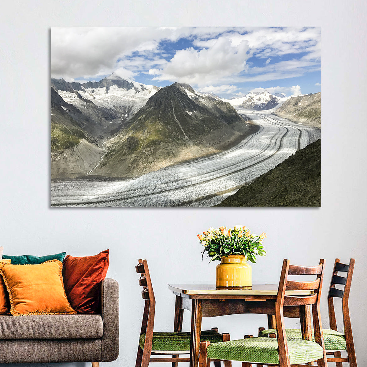 Aletsch Glacier Wall Art