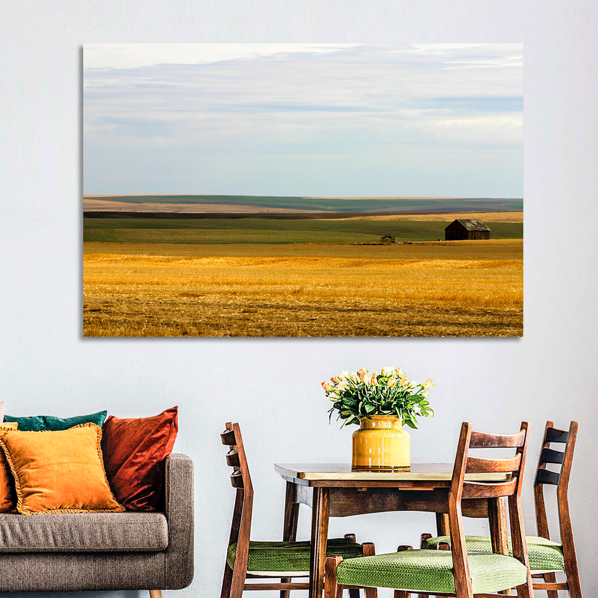 Montana Farmland Wall Art