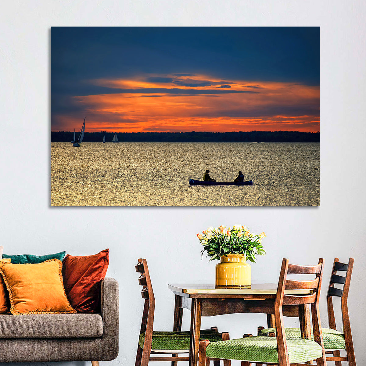Ottawa River Sunset Wall Art