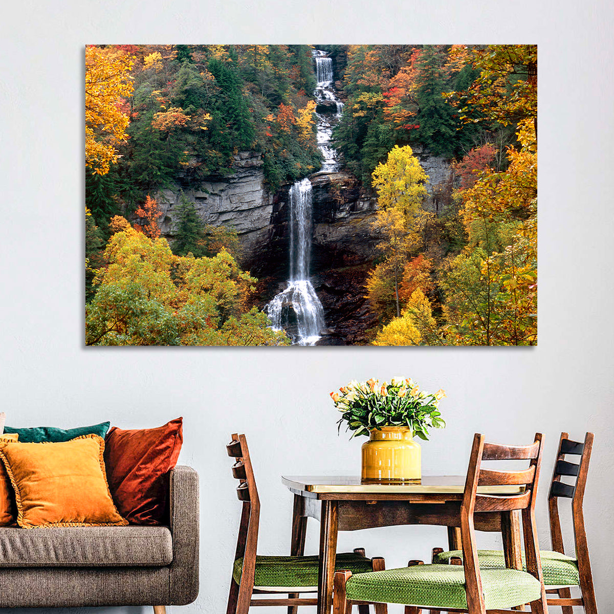 Raven Cliff Waterfall Wall Art