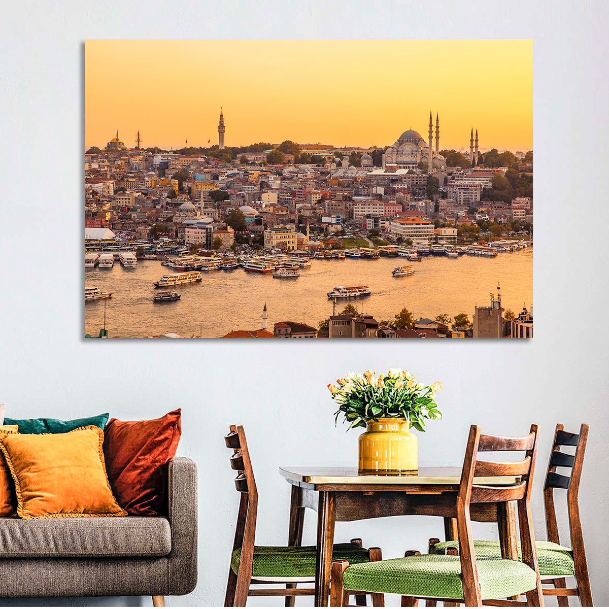 Golden Horn Bay Wall Art
