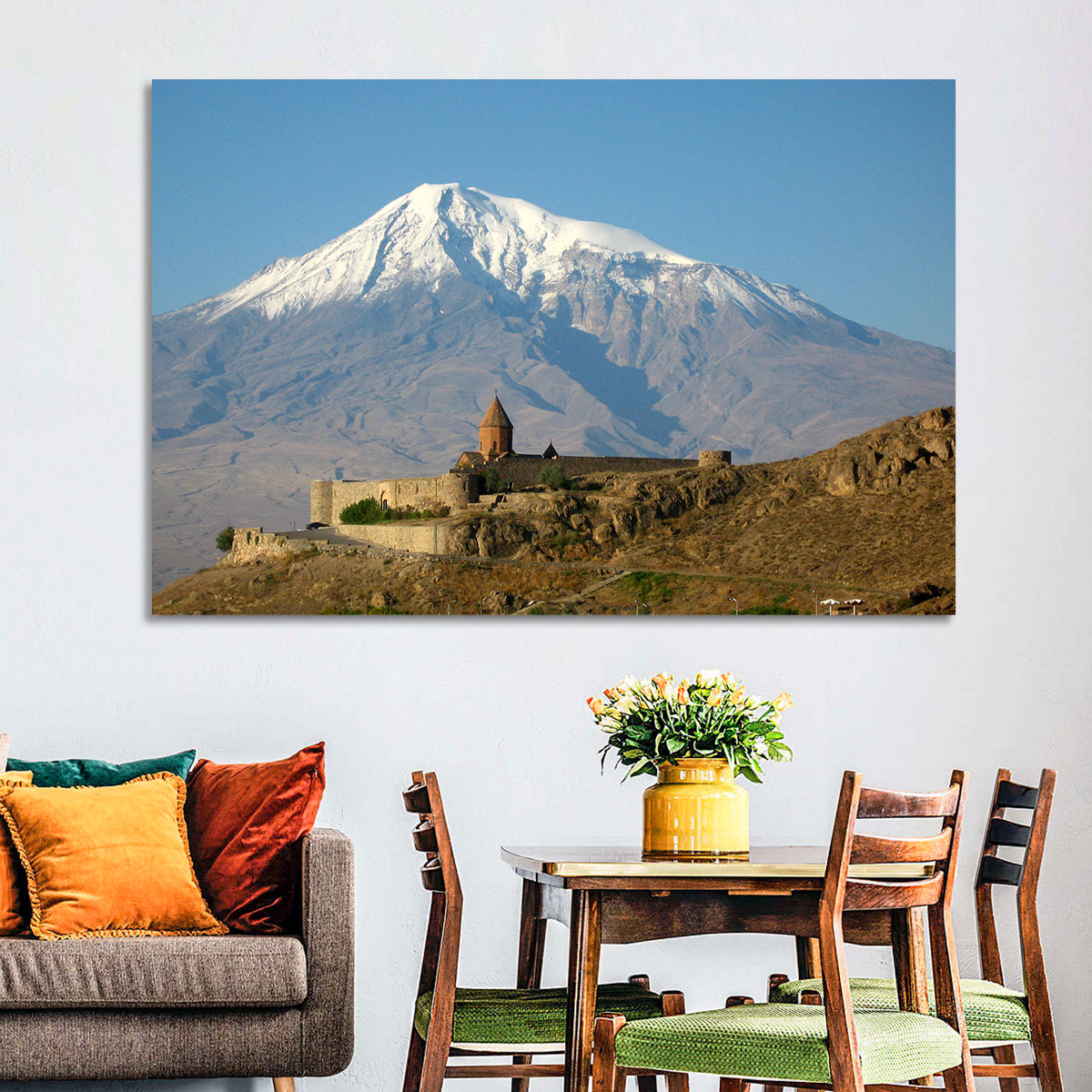 Khor Virap Monastery and Ararat Wall Art