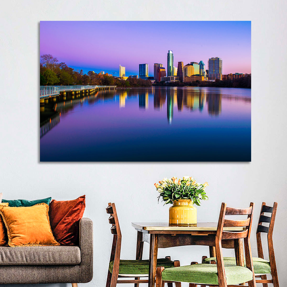 Austin Cityscape Wall Art
