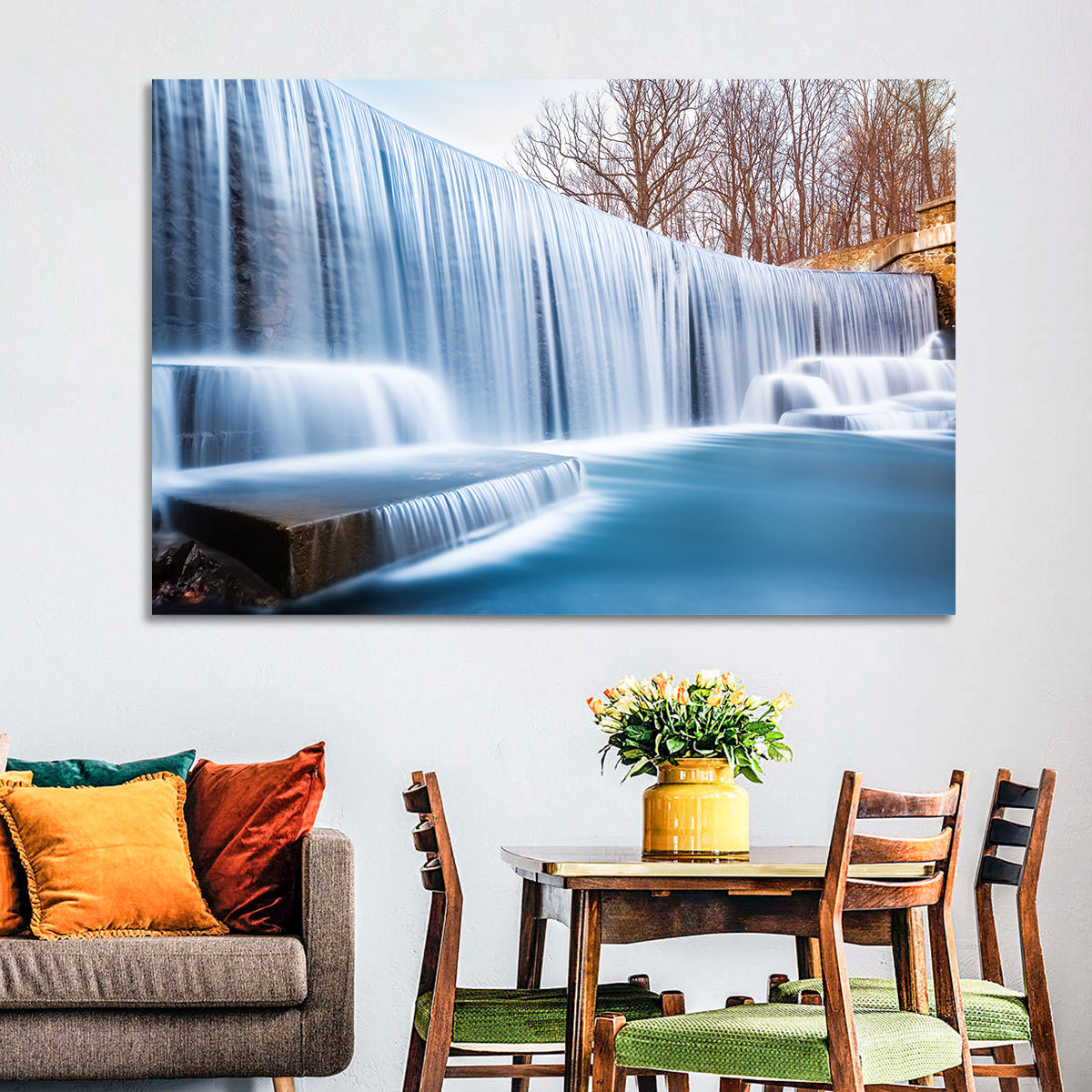 Seeley's Pond Waterfall Wall Art