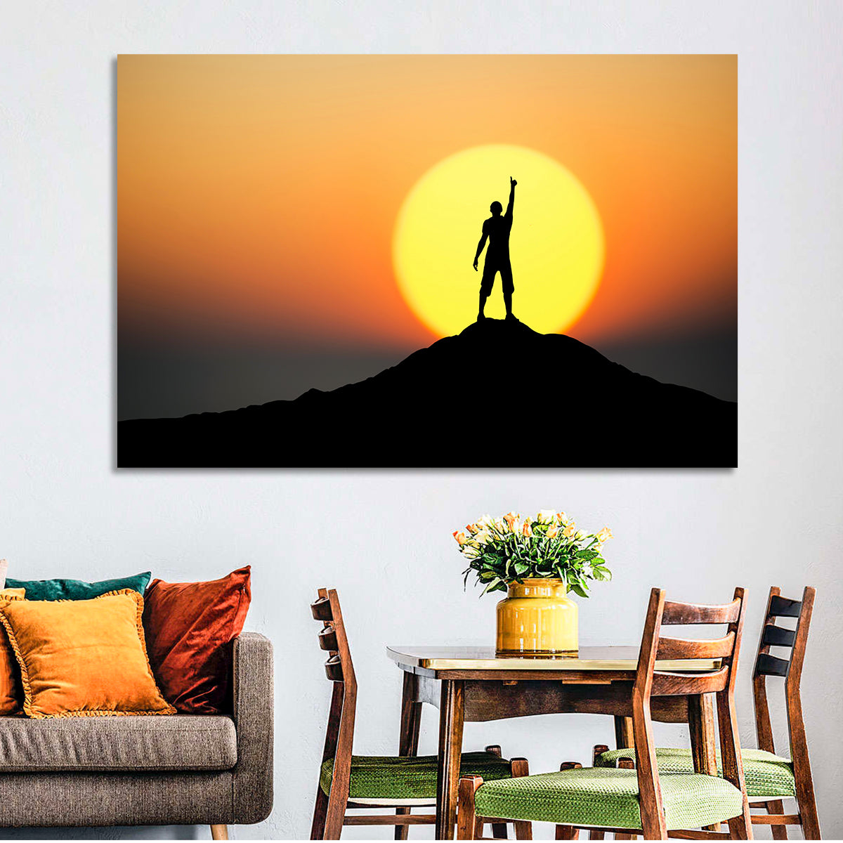 Champion Silhouette Wall Art