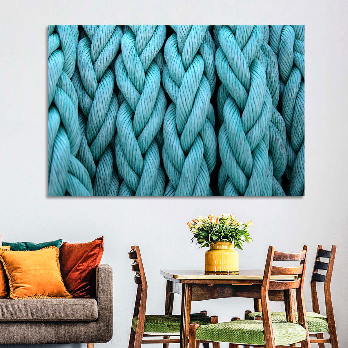 Ropes Abstract Wall Art