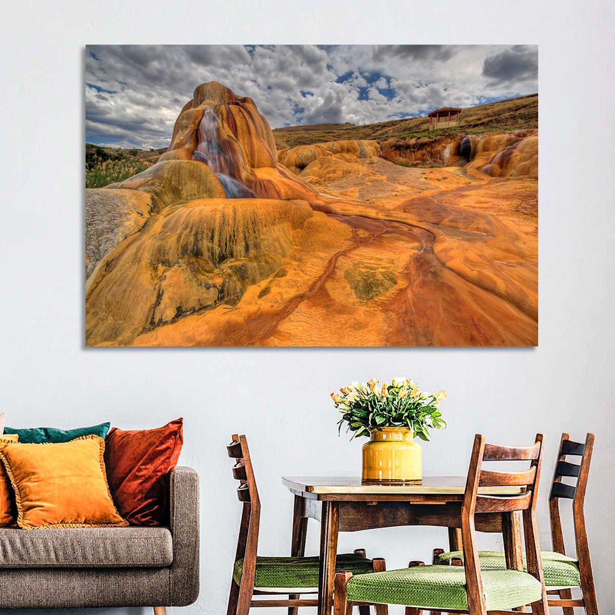 Clay Geyser Wall Art