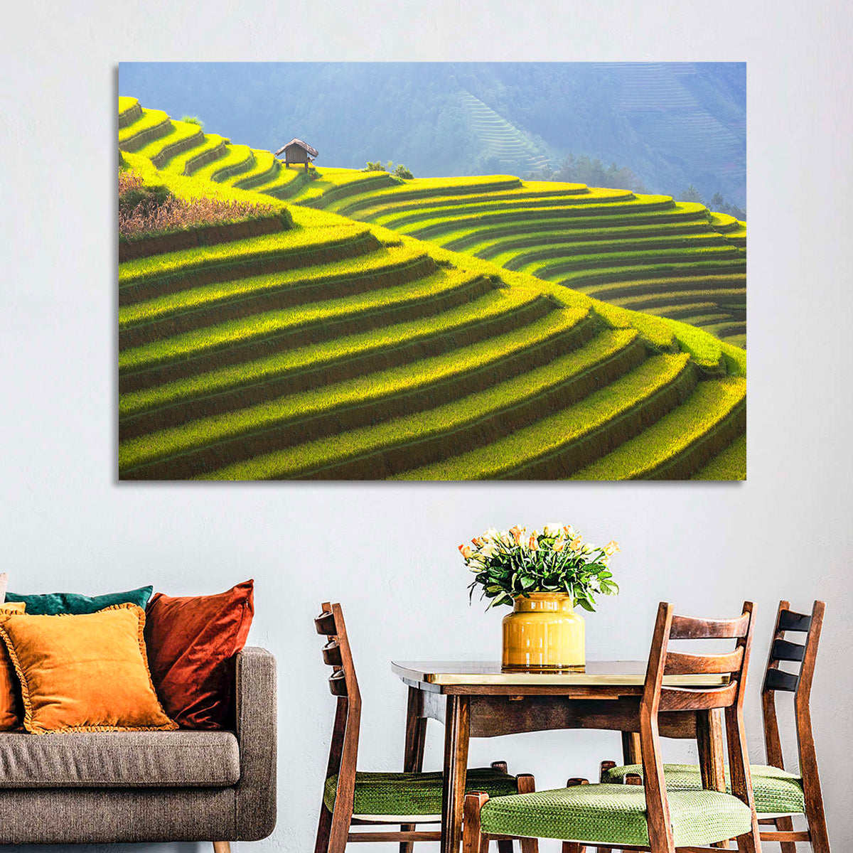 Rice Terrace Vietnam Wall Art