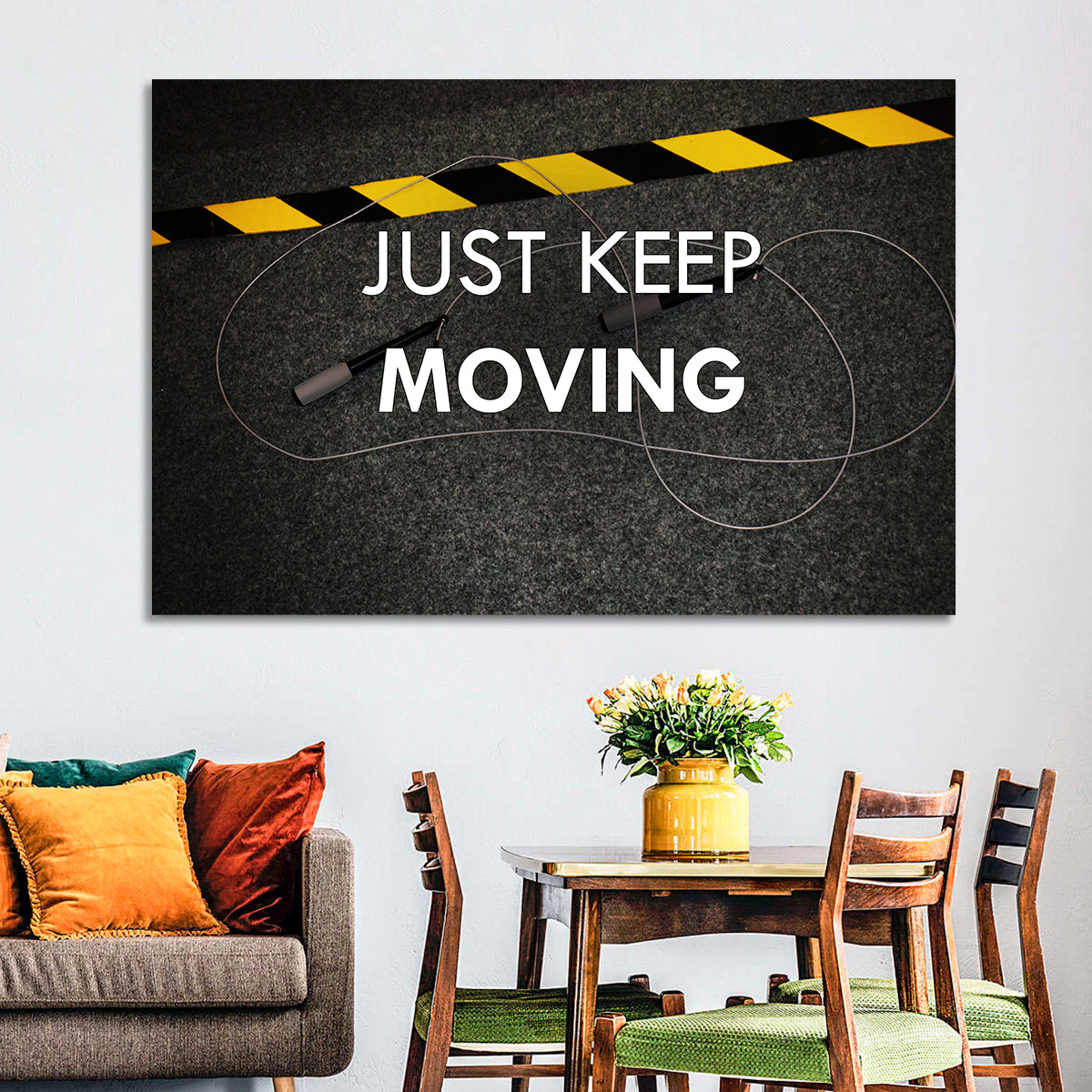 Just Keep Moving II Wall Art