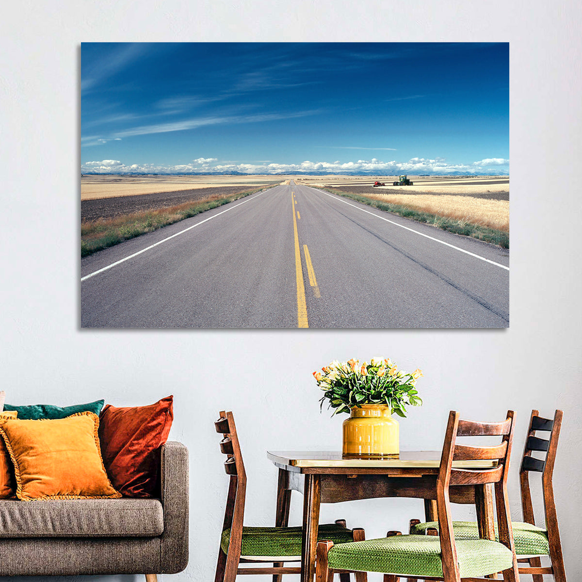 Infinite Road Montana Wall Art