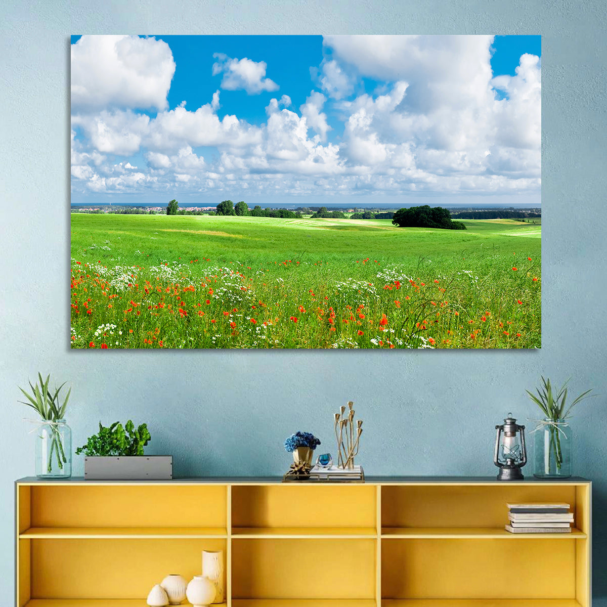 Flower Meadow Wall Art