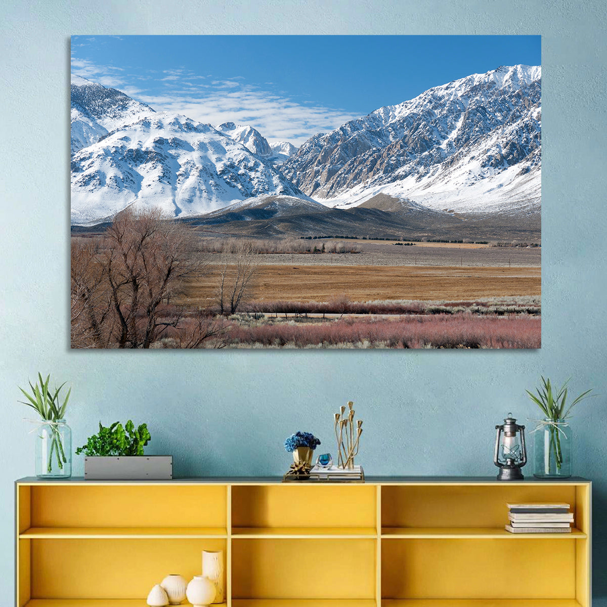 Eastern Sierra Nevada Mountains Wall Art