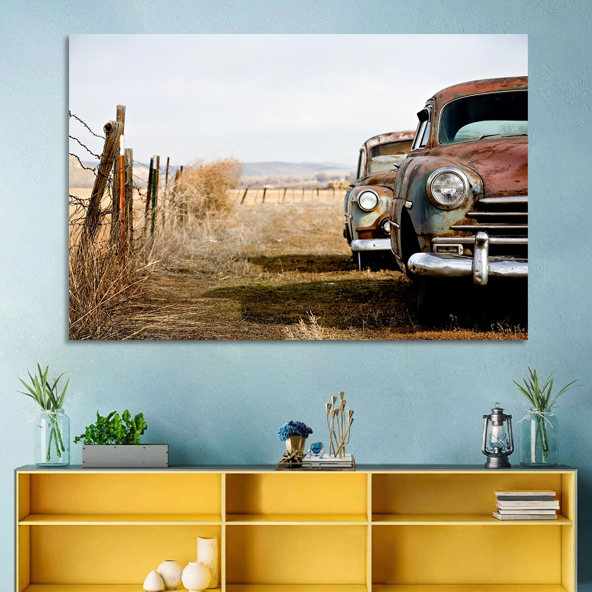 Vintage Cars Wall Art