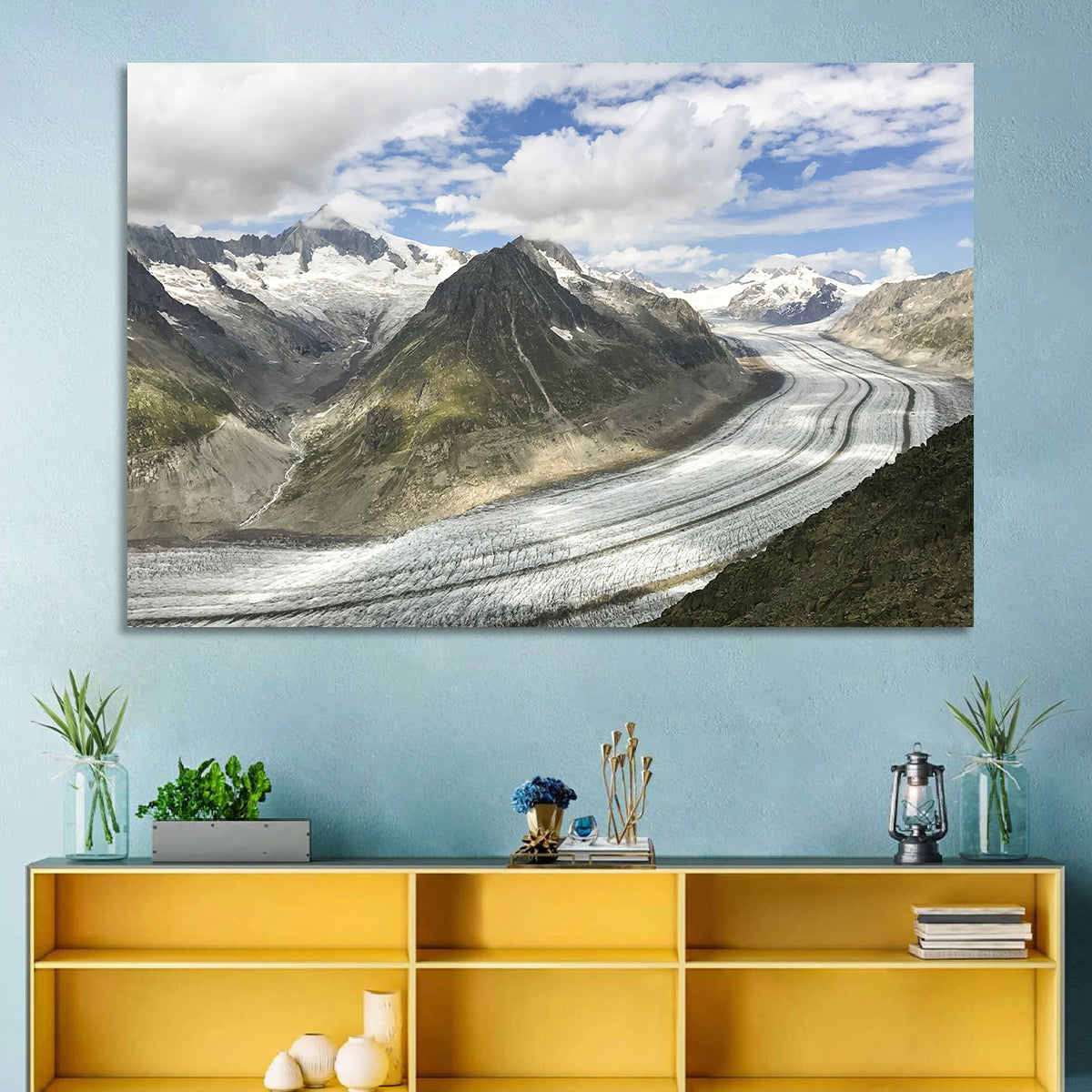 Aletsch Glacier Wall Art