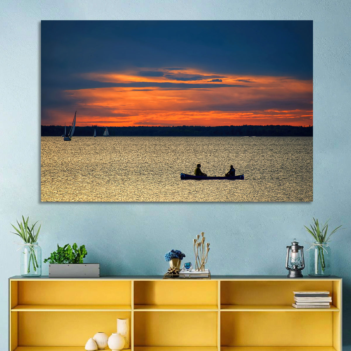 Ottawa River Sunset Wall Art
