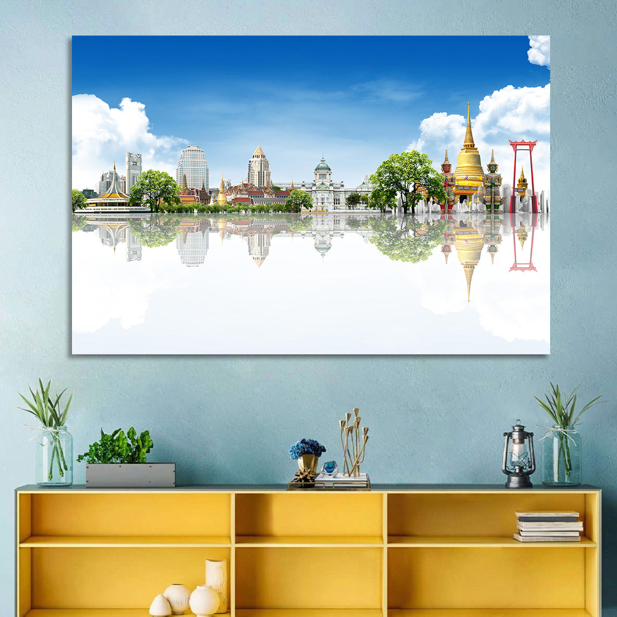 Thailand Travel Concept Wall Art
