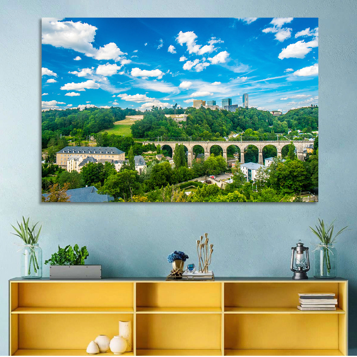 Luxembourg Landscape Wall Art