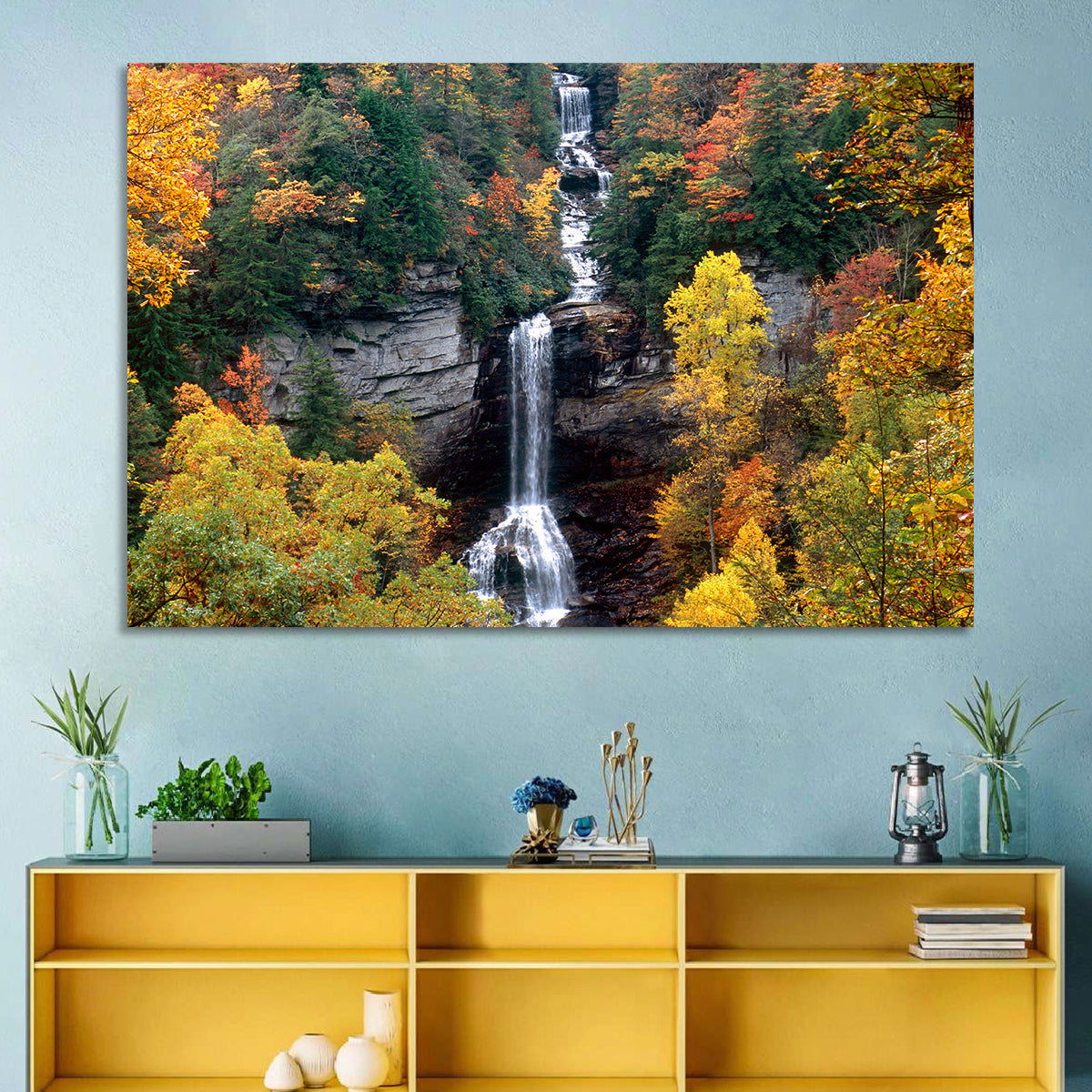 Raven Cliff Waterfall Wall Art