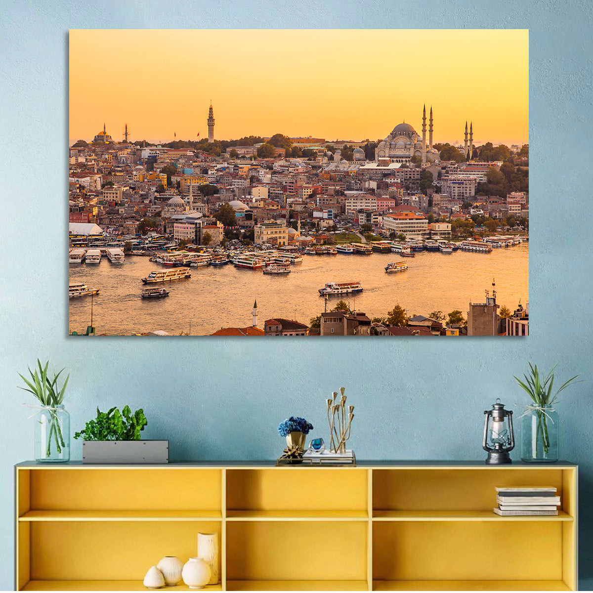 Golden Horn Bay Wall Art