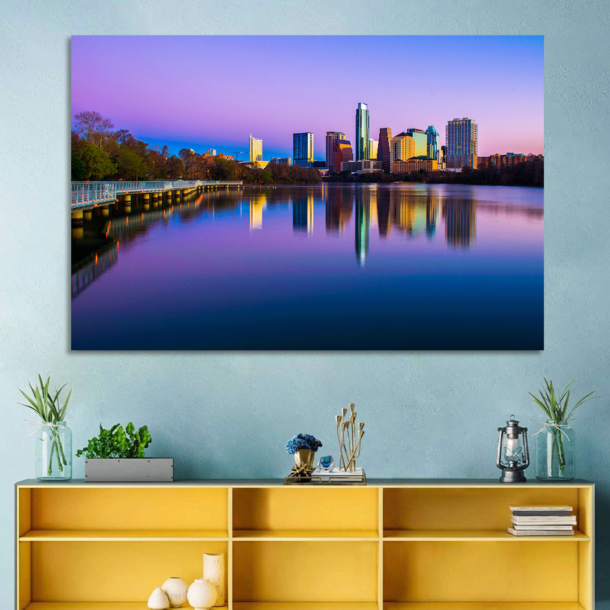 Austin Cityscape Wall Art