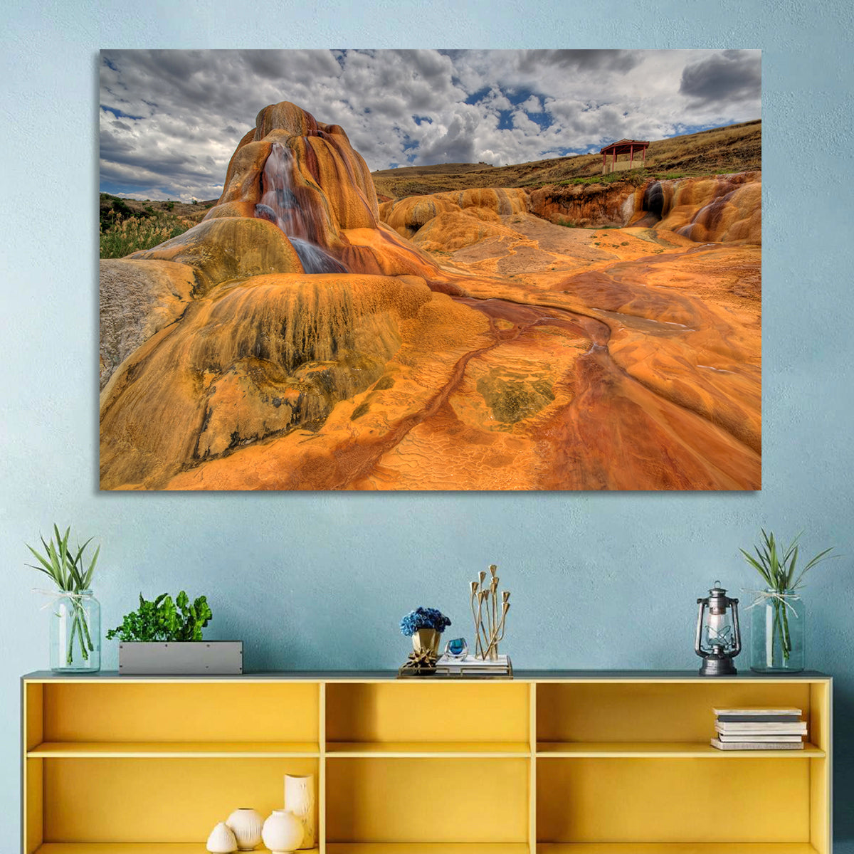 Clay Geyser Wall Art