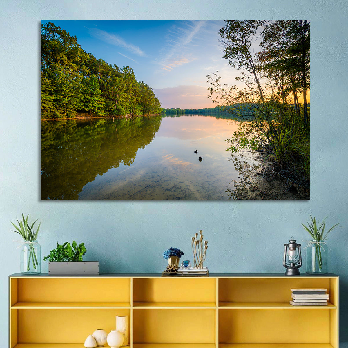 Tranquil Lake Norman Wall Art