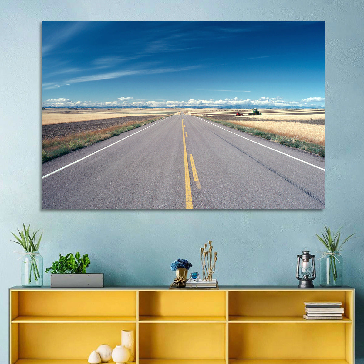 Infinite Road Montana Wall Art