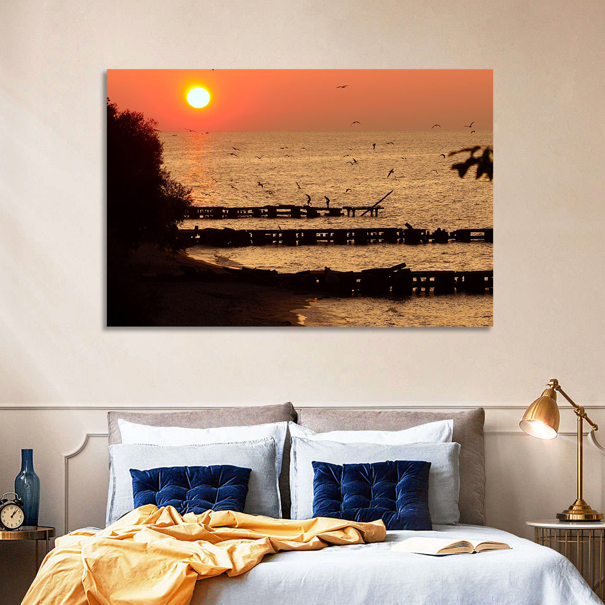 Lake Erie Sunset Wall Art