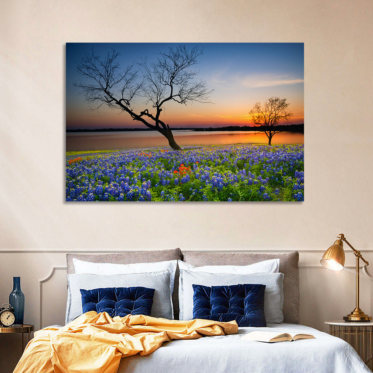 Spring Sunset Texas Wall Art