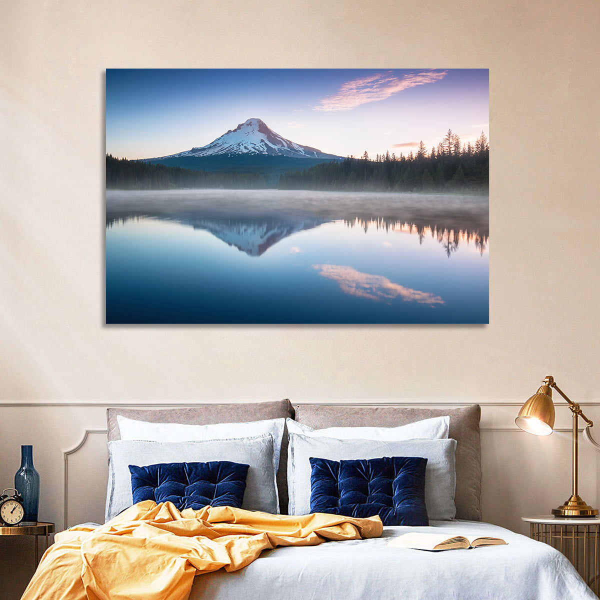 Mt Hood & Trillium Lake Wall Art