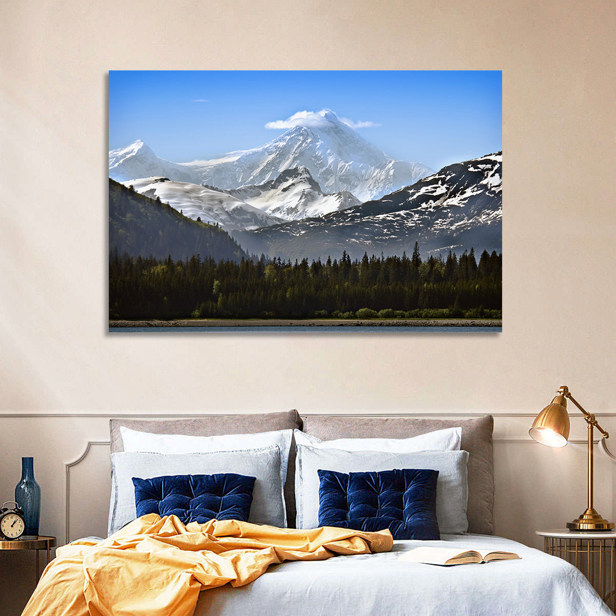 Glacier Bay National Park Mountains Wall Art
