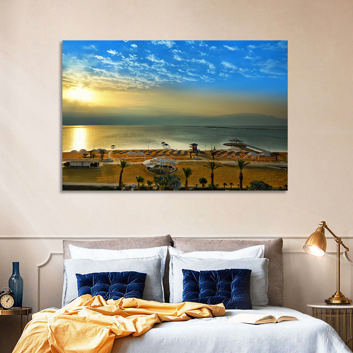 Dead Sea Sunset Wall Art