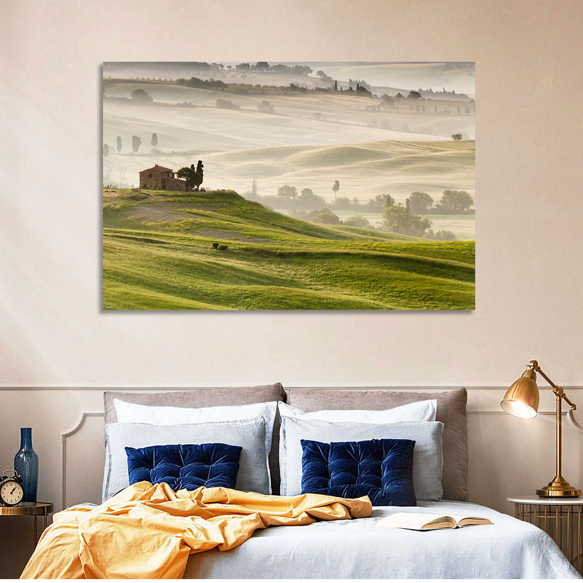 Foggy Tuscany Wall Art