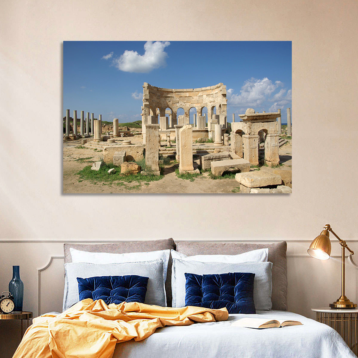 Roman Ruins Of Leptis Magna Wall Art