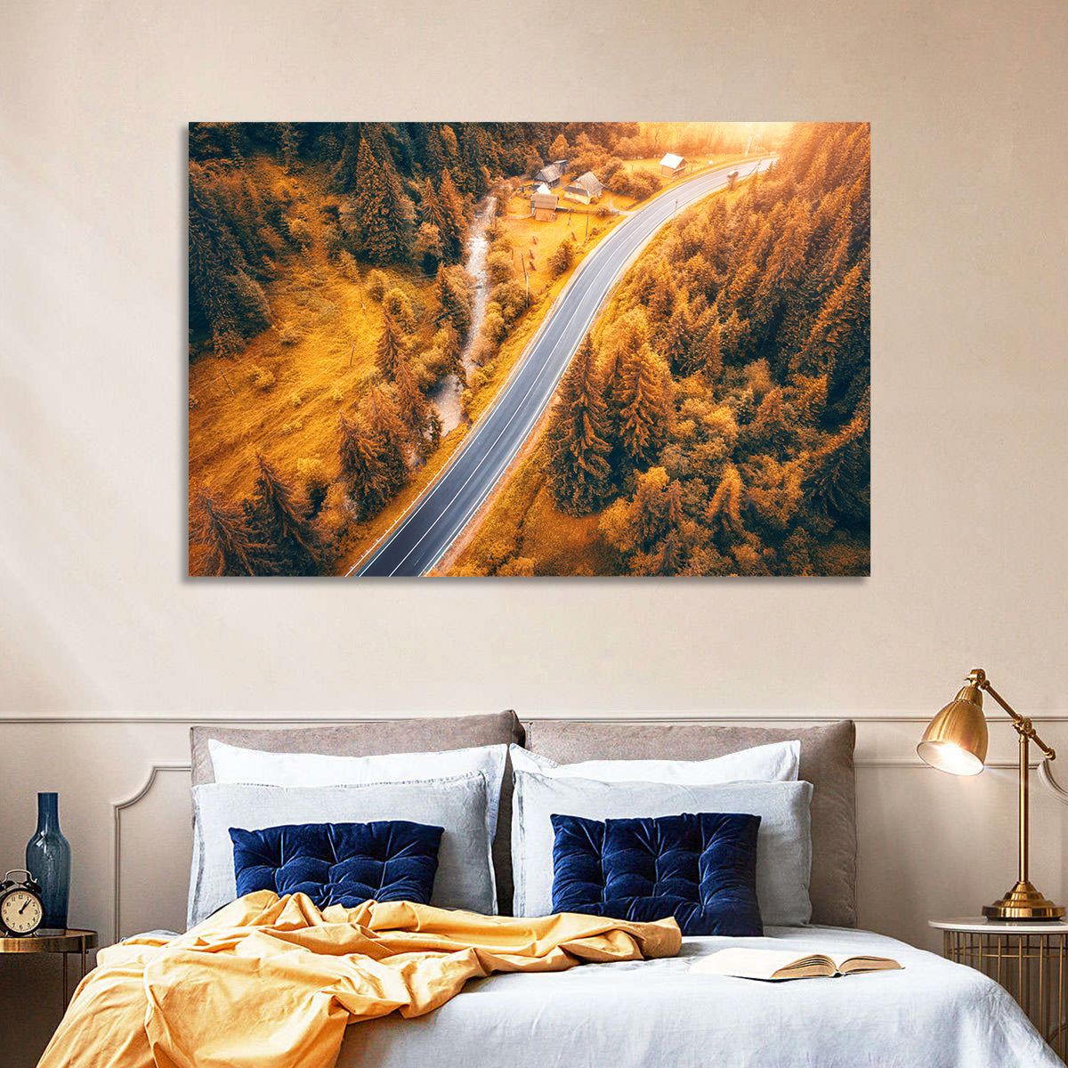 Carpathian Autumn Road Wall Art