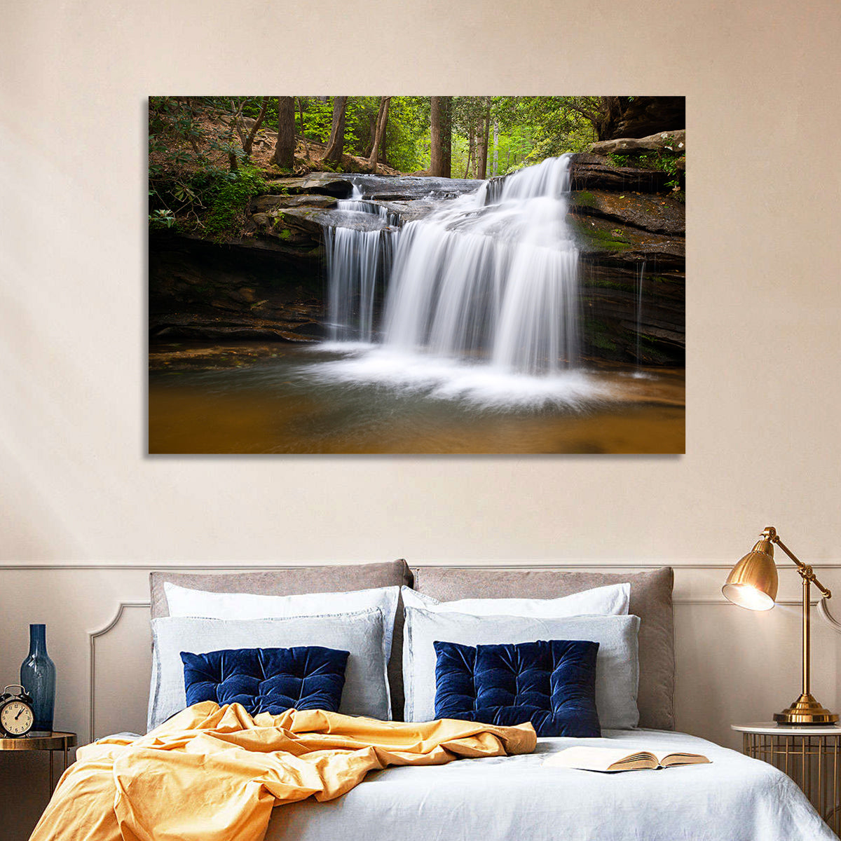 Table Rock State Park Waterfall Wall Art