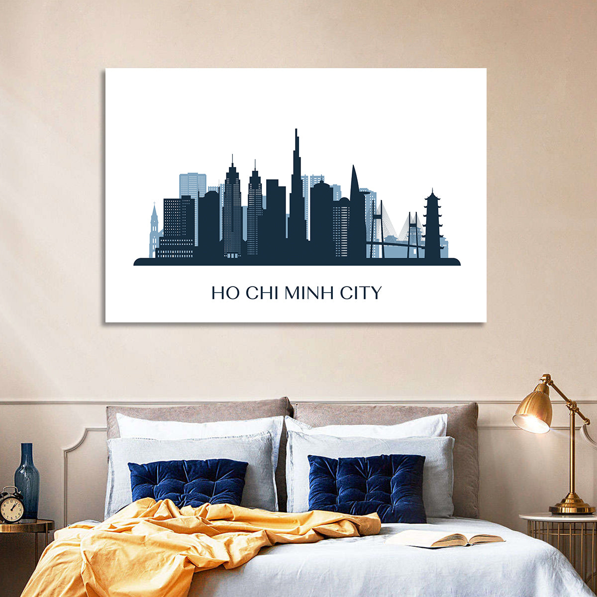 Ho Chi Minh City Skyline Wall Art