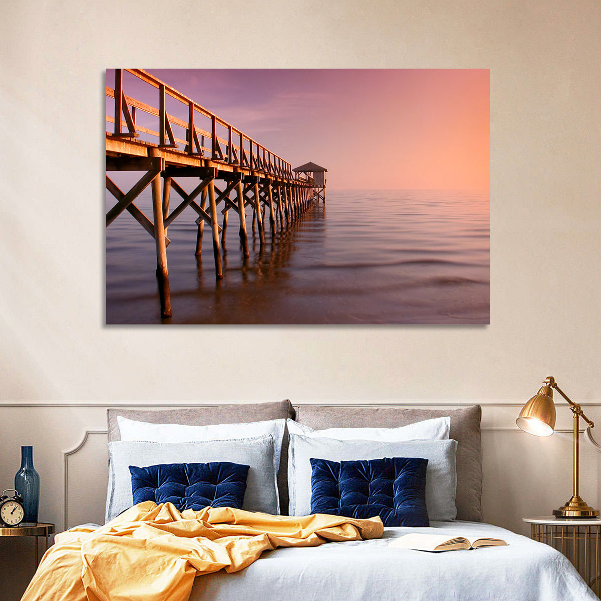 Gulf of Mexico Pier Wall Art