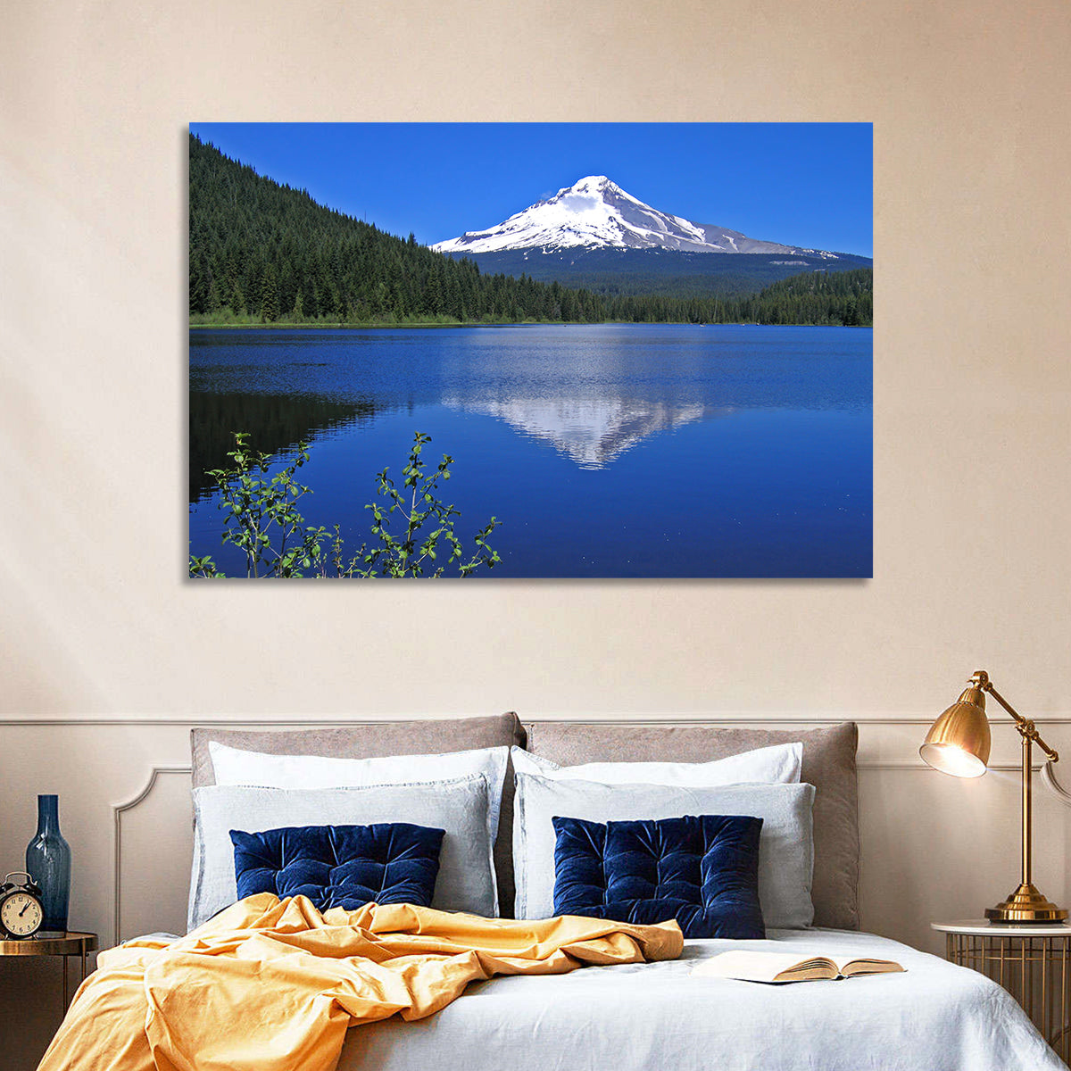 Mount Hood & Trillium Lake Wall Art